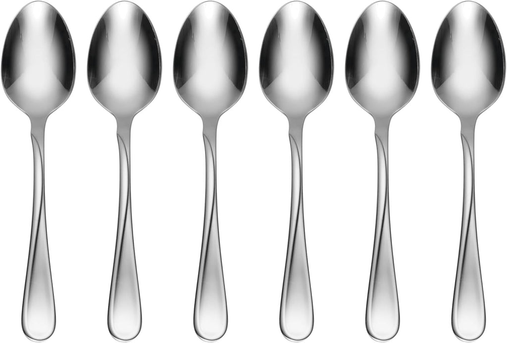 Flatware Flight, Teaspoons, Stainless Steel, Set of 6