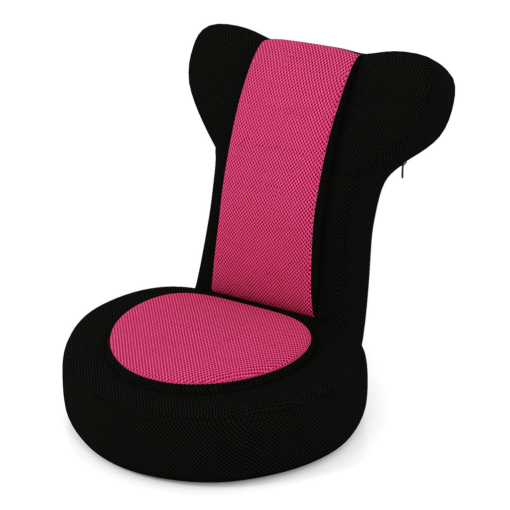 Floor Comfy Gaming Leisure Chair with Adjustable Headrest and Backrest