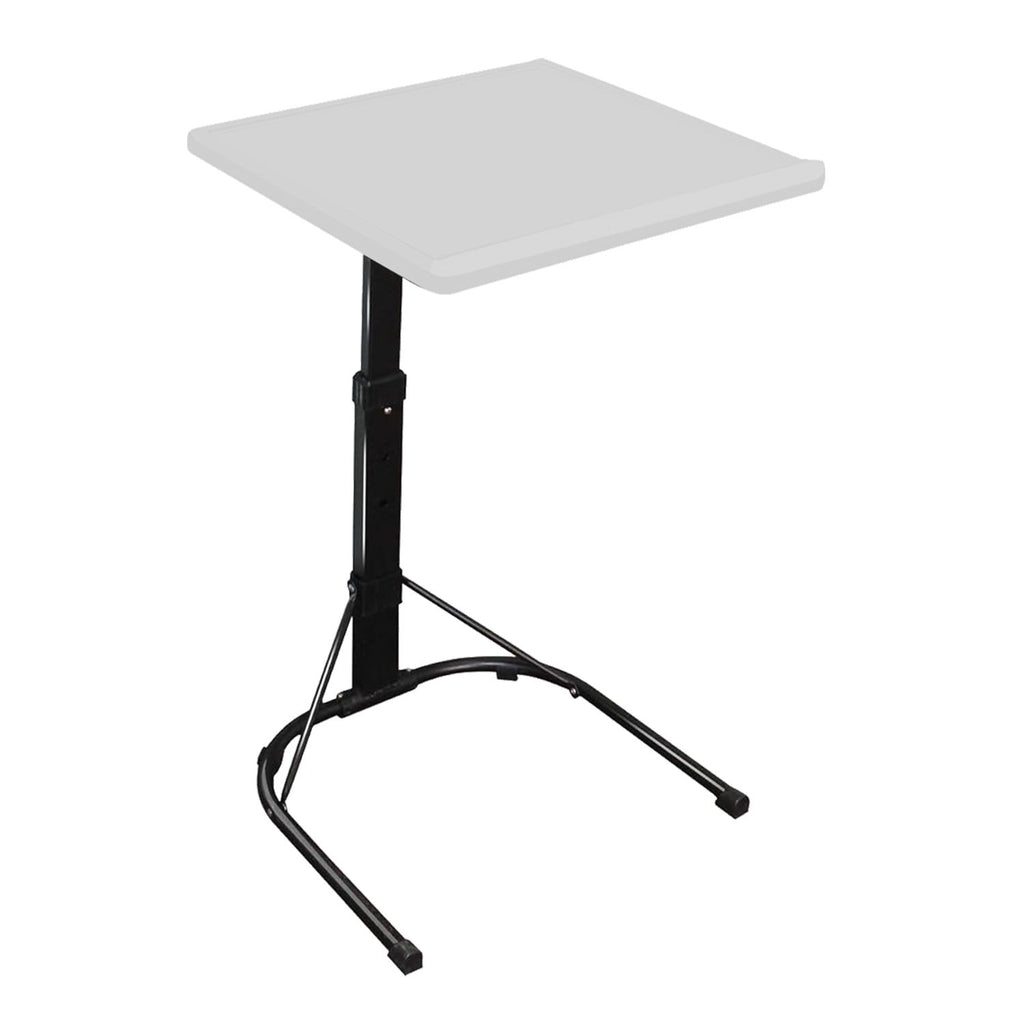 Folding Tray Table Portable Sofa TV Tray Laptop Desk C Side Adjustable Eating Dinner Coffee Table with 3 Adjustable Heights 3 Angles 55lbs Load Bearing for Bed Dorm Home Office