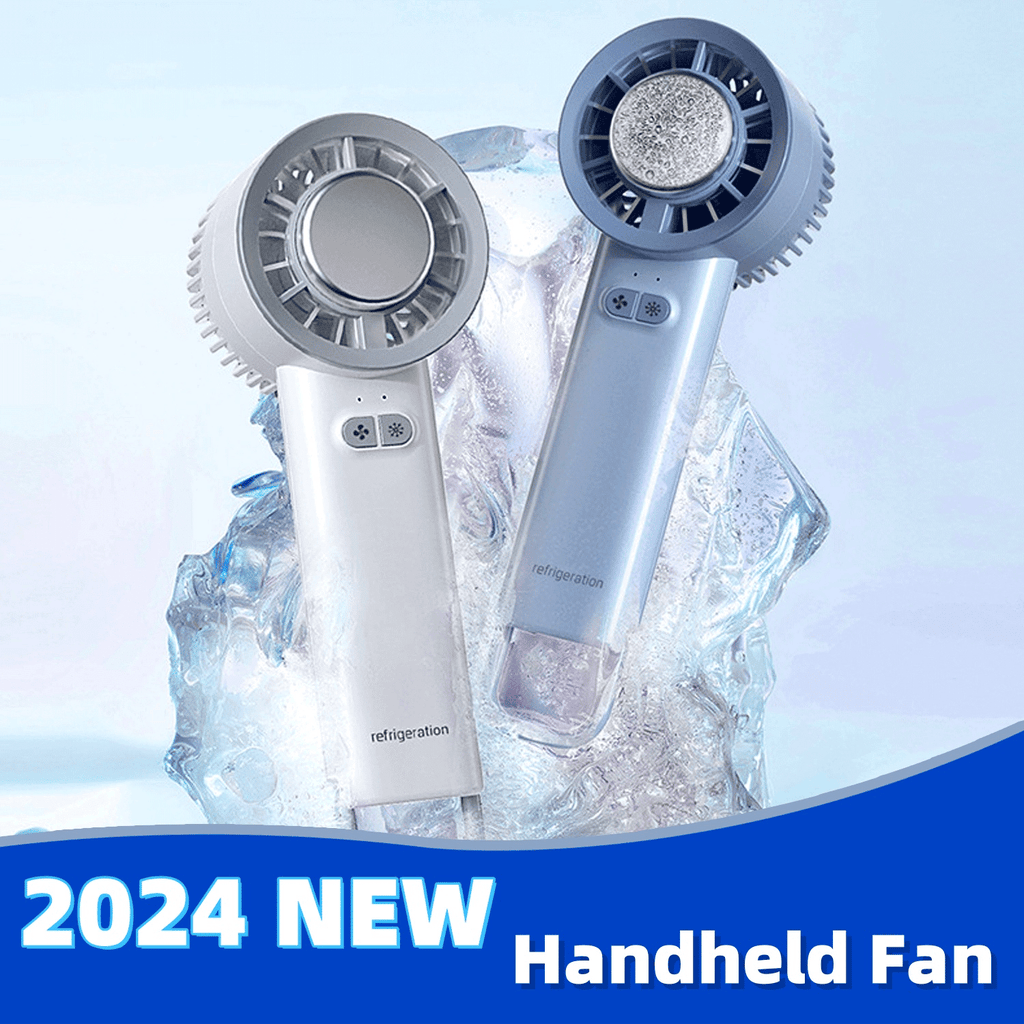 Gadget Handheld Turbo Jet Fan Mini Portable Ice Cold Fan Generation Brushless Motor Wind High Speed Duct Fans Violent Blower