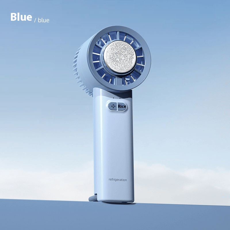 Gadget Handheld Turbo Jet Fan Mini Portable Ice Cold Fan Generation Brushless Motor Wind High Speed Duct Fans Violent Blower