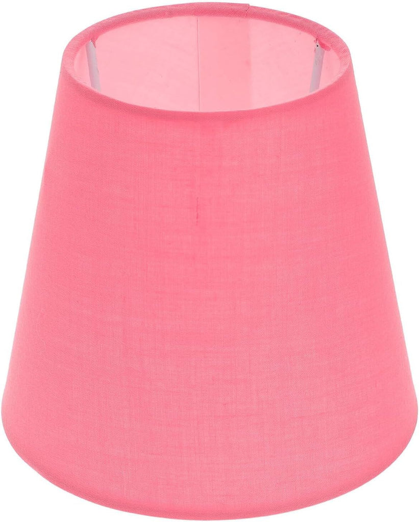 Gadpiparty Minimalist Macaron Fabric Lamp Shade  Clip-On Drum Style Light Cover for Table