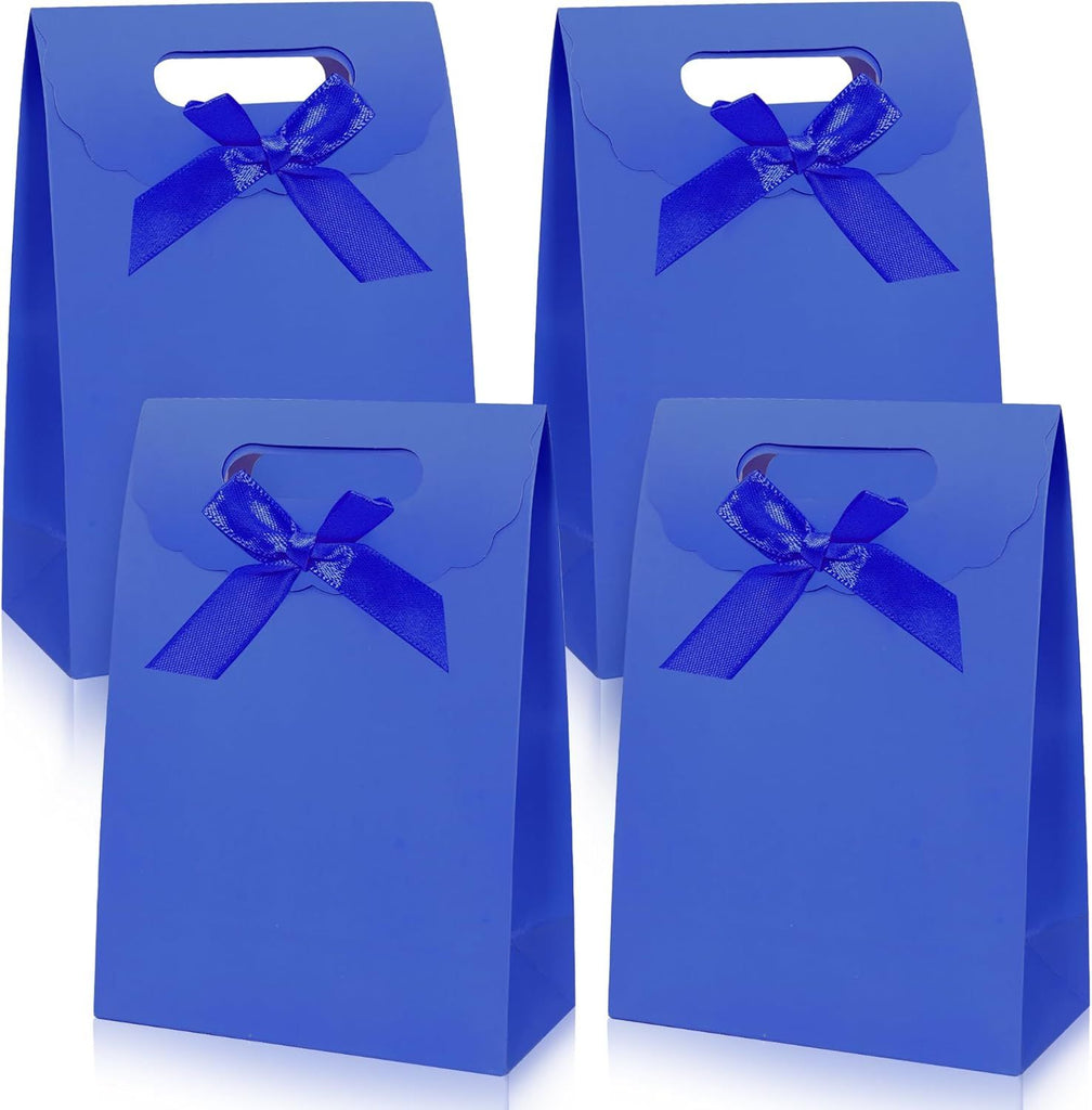 Gift bags 4pcs Medium Size 7×4×10 inch Gift Bags with Handles For Party,Birthday,Favor,Weddings,Other Occasion