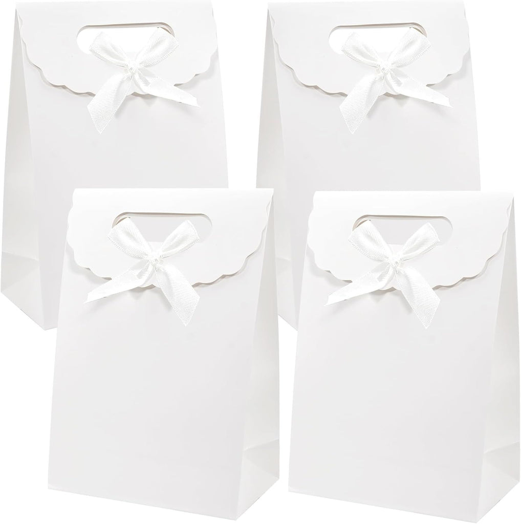 Gift bags 4pcs Medium Size 7×4×10 inch Gift Bags with Handles For Party,Birthday,Favor,Weddings,Other Occasion