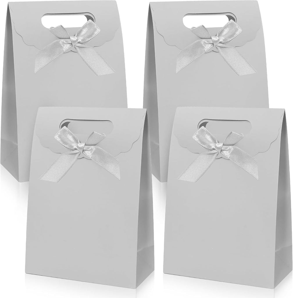 Gift bags 4pcs Medium Size 7×4×10 inch Gift Bags with Handles For Party,Birthday,Favor,Weddings,Other Occasion