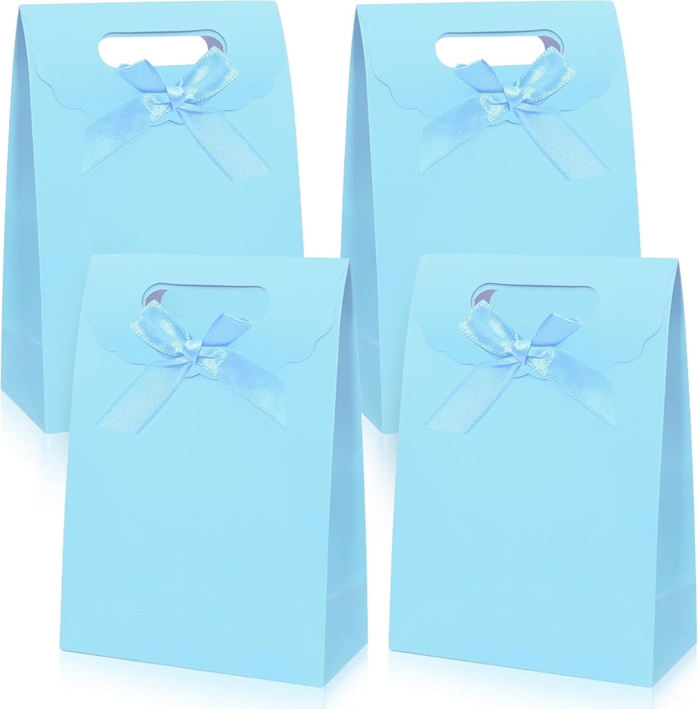 Gift bags 4pcs Medium Size 7×4×10 inch Gift Bags with Handles For Party,Birthday,Favor,Weddings,Other Occasion