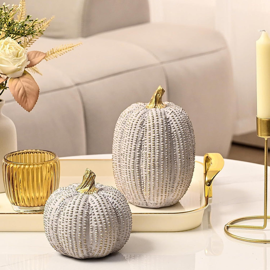 Halloween 2-Piece Pumpkin Decorating Set – Carving & Decorating Kit for Halloween, Fall, and Party Fun
