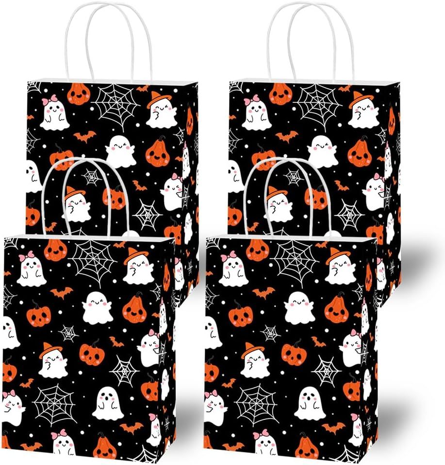 Halloween Treat Bags 24 PCS Pumpkin Ghost