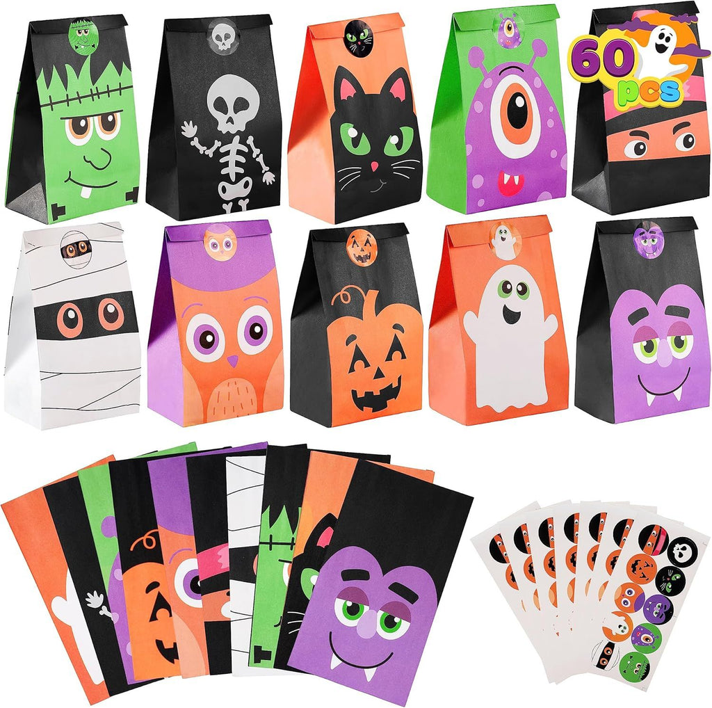 Halloween Treat Bags, Holiday Pastries Supplies