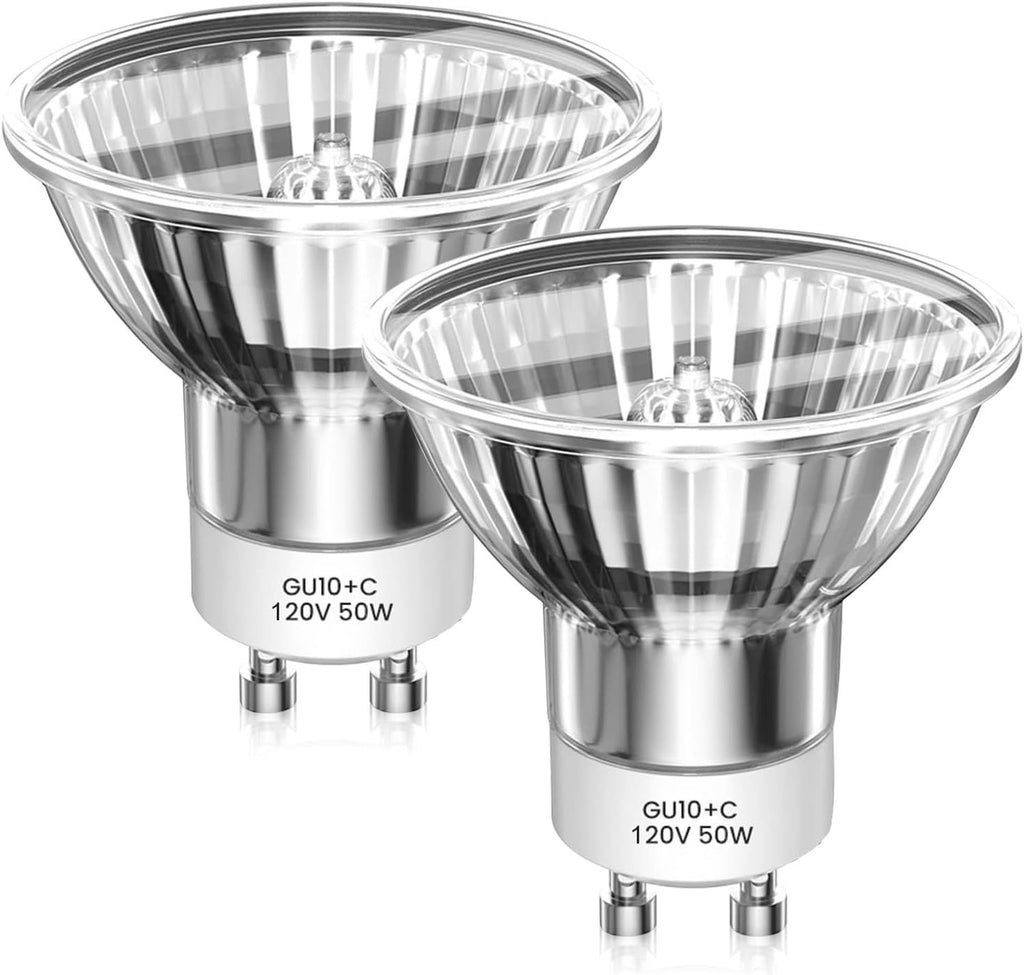 Halogen Bulb 120V 25W 2pcs Candle Warmer,2700K Dimmable Replacement for Candle Warmer Wax Burner Track Light Bulbs, Range Hood Light Bulbs Warm White Light