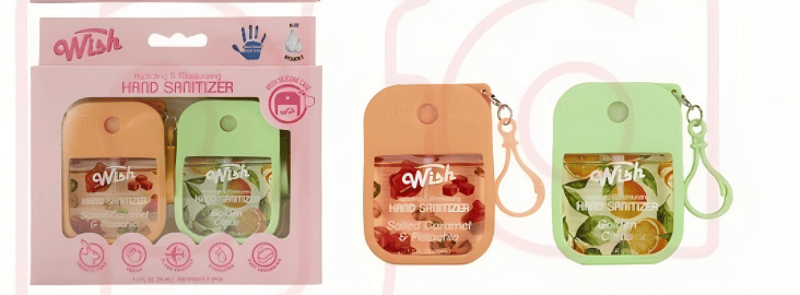 Hand Sanitizer Gift Box 1.5 oz Each w/ DIY Stickers