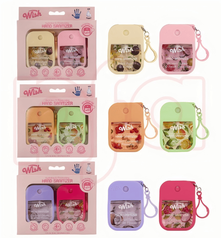 Hand Sanitizer Gift Box 1.5 oz Each w/ DIY Stickers