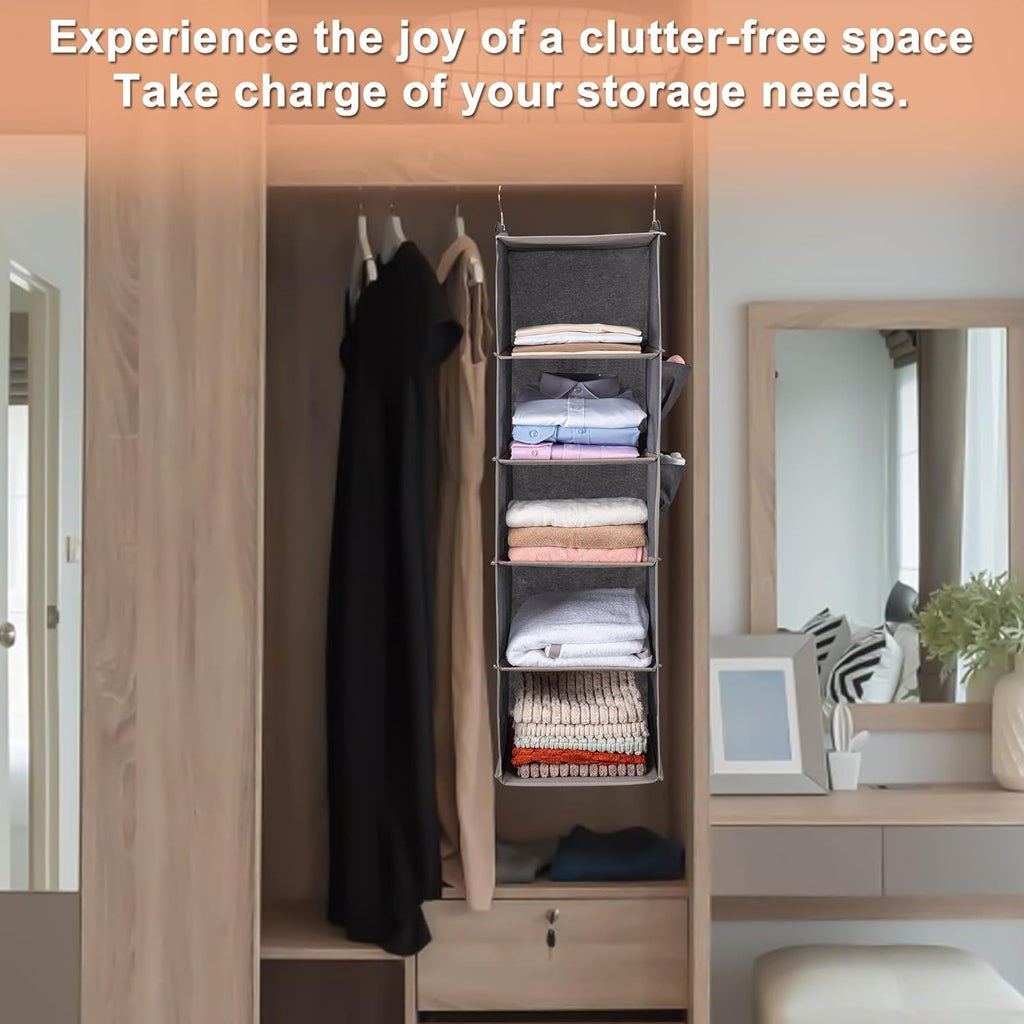 Hanging Closet Organize and Shelves Hanging