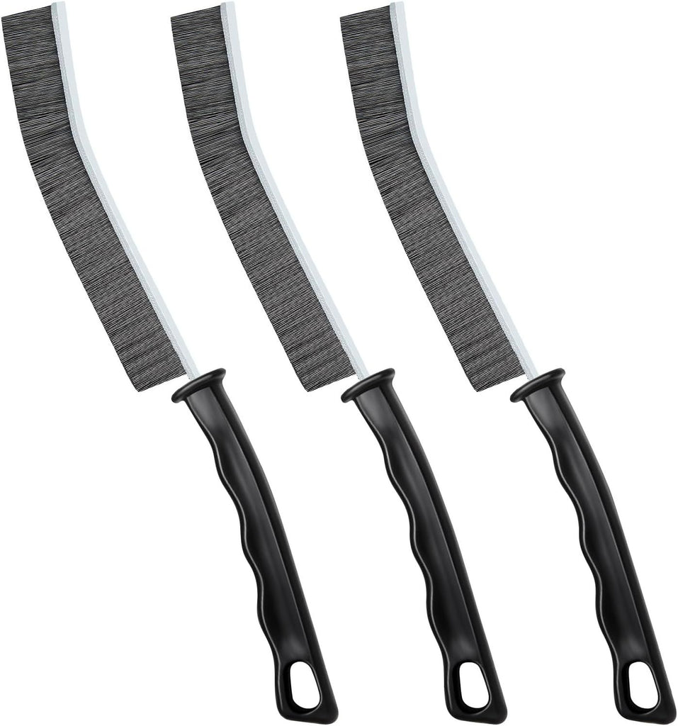 Hard-Bristled Grout Brush, 2024 New Multifunctional Gap Cleaning Brush Tool, Dead Corners Brushes for Bathroom Kitchen Tiles Window Door Slots, 3pcs