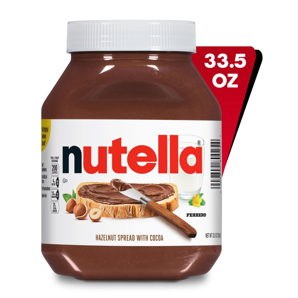 Hazelnut Spread with Cocoa, Creamy Hazelnut Spread, Breakfast Favorite, 33.5 oz Jar