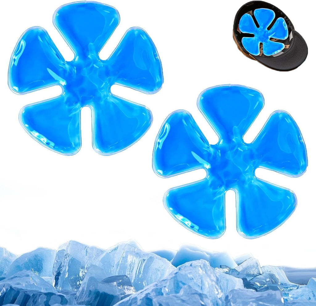 Head Ice Pack, Hat Ice Pack for Headache & Migraine Relief - Reusable Hot Cold Therapy Cap, Cooling Hat for Fever, Stress & Post-Sports Recovery