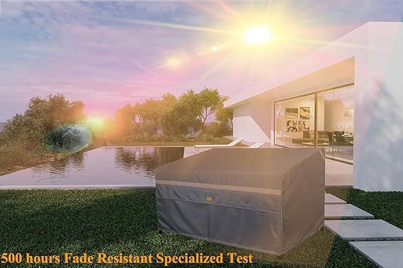 Heavy Duty Waterproof Patio Furniture Covers,Fade Resistant Patio Loveseat Cover 2-Seater