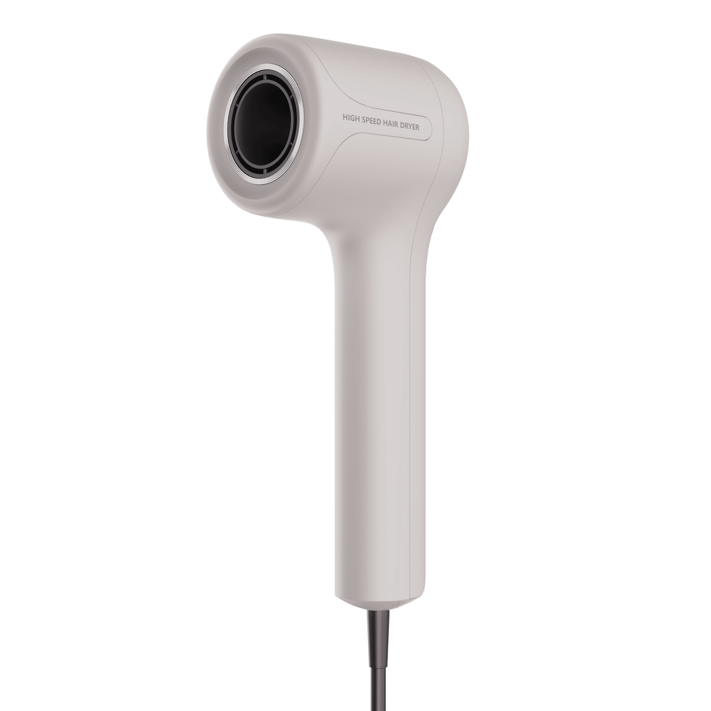 High-Speed Brushless Hair Dryer Ionic Blow Dryer with LED Display, 3 Heat & Speed Settings, Cool Shot, Low Noise Compact Hair Dryer with Diffuser for Curly Hair, Travel, Salon, Home Use