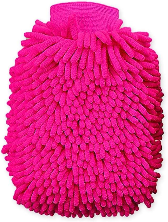 House Cleaning and Car Wash Mitts, Home Dusting Microfiber Gloves, Washing Clean Polish Faster