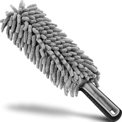 Interior Car Cleaner Duster Brush  Car Accessories for Women, Stocking Stuffers for Men  Lint & Scratch Free
