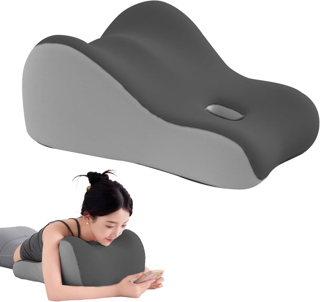 Intimacy Support Wedge Pillow for Couples, Memory Foam Positioning Cushion for Back, Neck & Waist Pain Relief with Washable Cover, Portable Design for Relaxing, Reading & Adult Play-Green