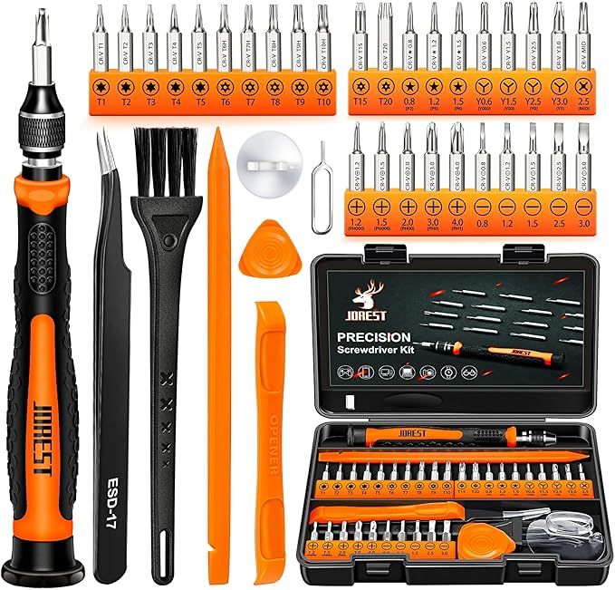 JOREST 38Pcs Small Precision Screwdriver