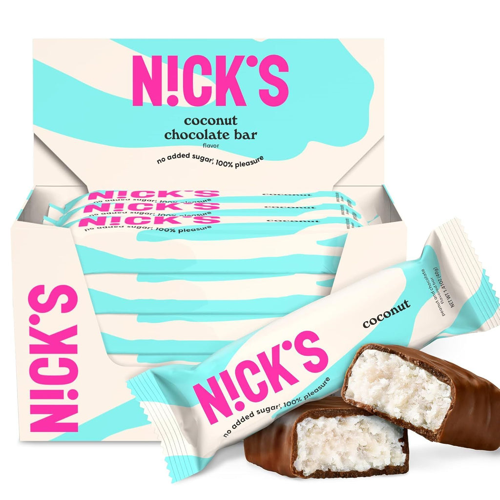 Keto Chocolate Candy Bars Coconut, 15-Pack