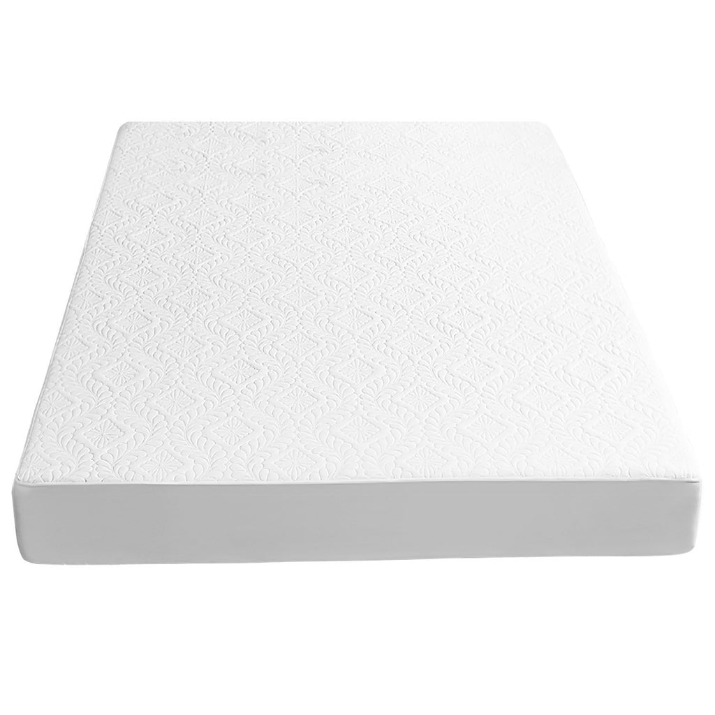 King Size Waterproof Mattress Protector Breathable Soft Cotton Mattress Pad Cover With Elastic Deep Pocket Up To 11in Noiseless Machine Washable Bedding Mattress Pad