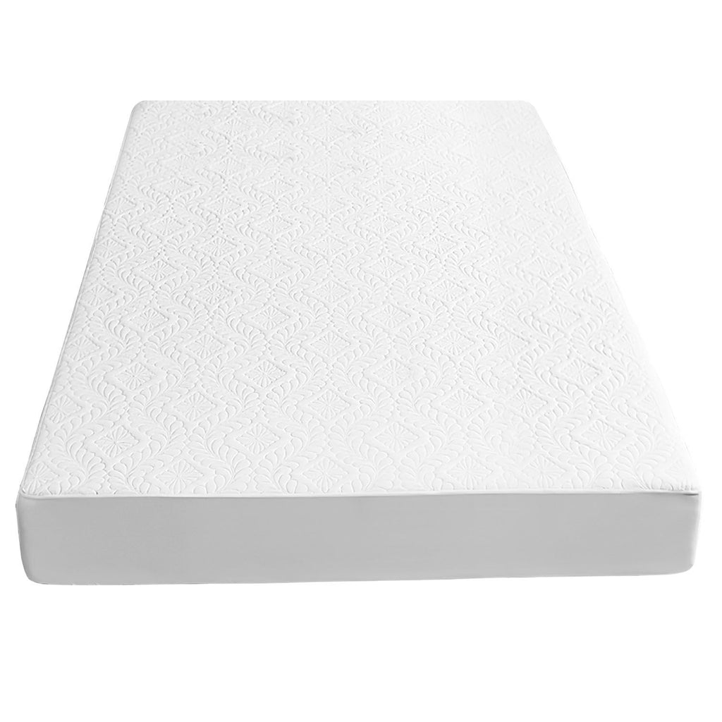 King Size Waterproof Mattress Protector Breathable Soft Cotton Mattress Pad Cover With Elastic Deep Pocket Up To 11in Noiseless Machine Washable Bedding Mattress Pad