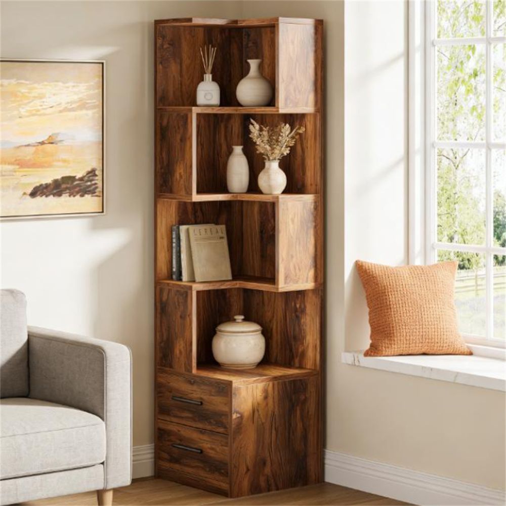 L-shaped bookshelf, angular bookshelf, bookshelf