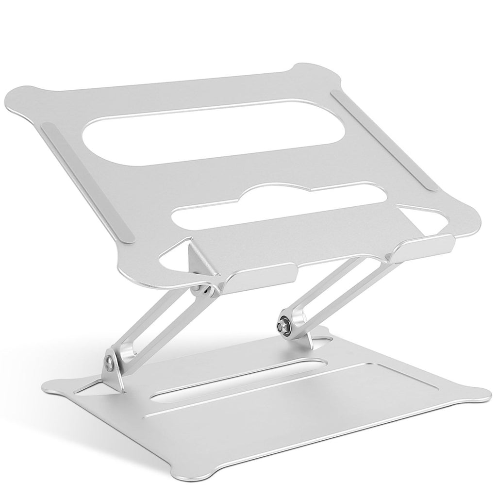 Laptop Stand Aluminum Angle Adjustable Computer Holder Riser Heat Vent Notebook Elevator