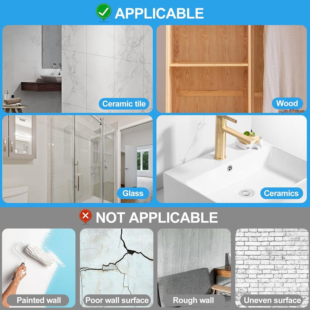 Large Adhesive Hooks for Hanging Heavy Duty Wall Hooks Self Adhesive