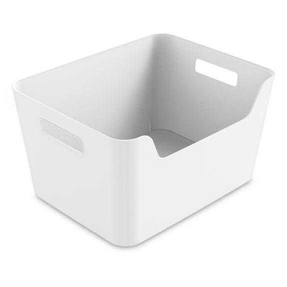 Large Easy Access Plastic Storage Bin