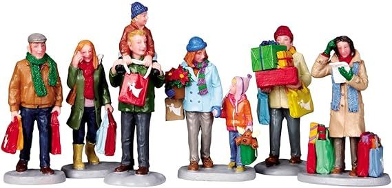 Lemax Christmas  Holiday Shoppers