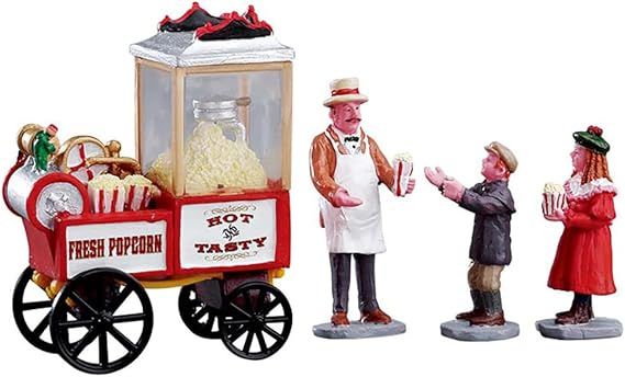 Lemax Christmas Village Popcorn Vendor