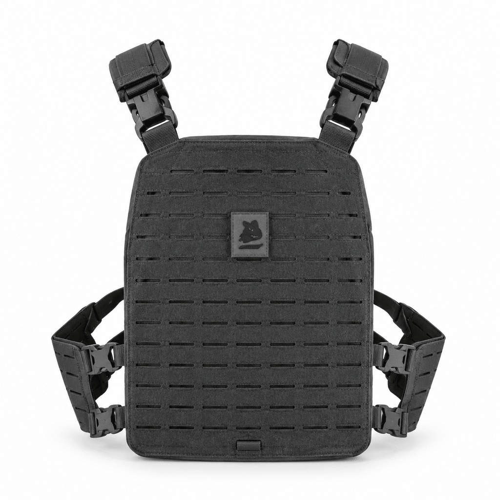 Lightweight Training Vest Carrier with Laser-Cut Panel, Adjustable Fit