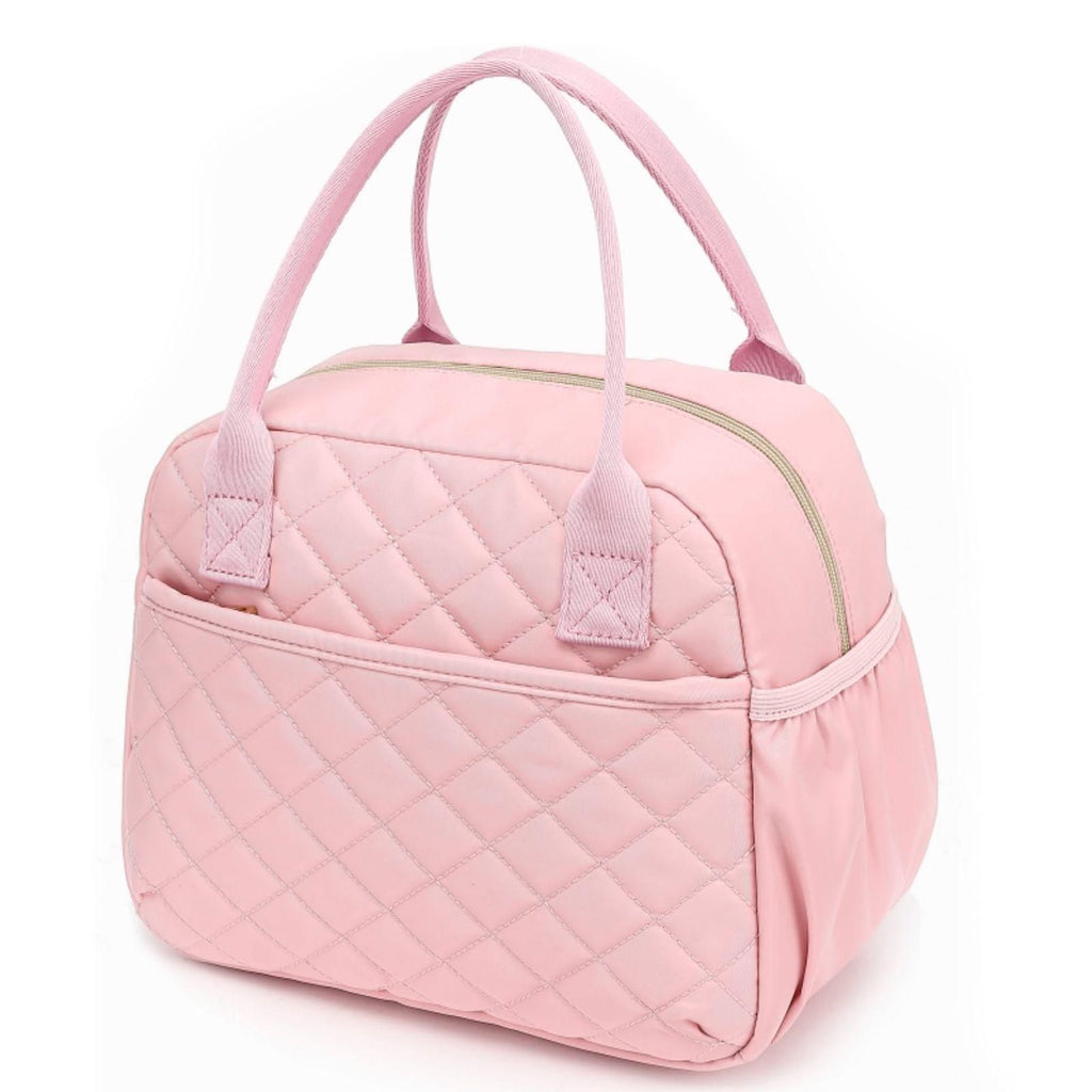 Lingge waterproof and insulated lunch box bag, large capacity portable lunch box bag
