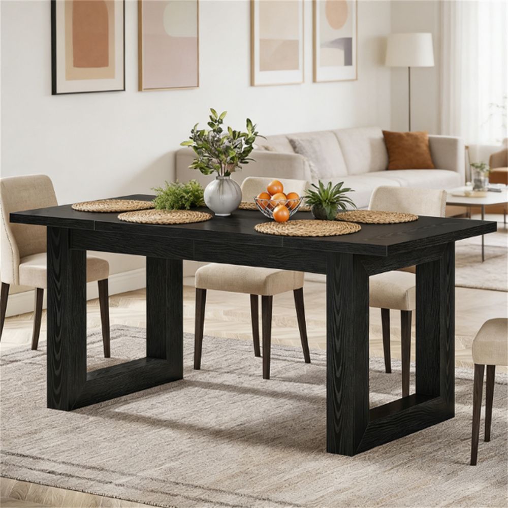 Living room dining table, rectangular dining table, kitchen dining table