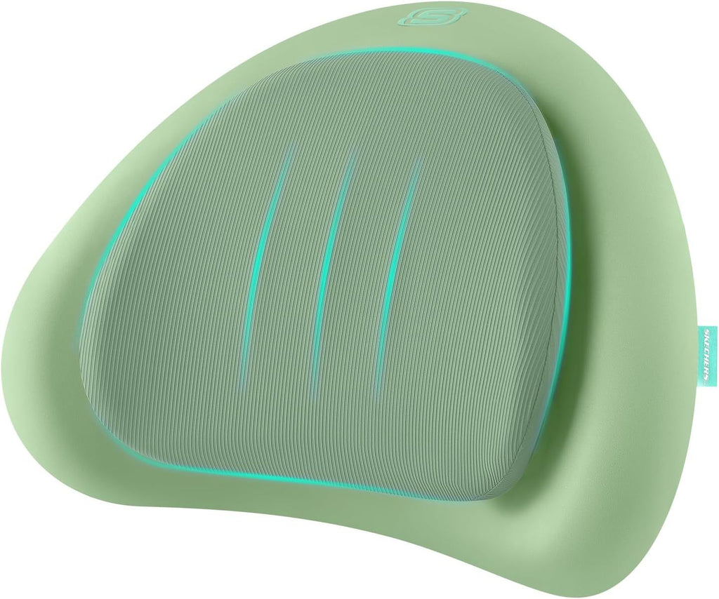 Lumbar Pillow Premium Memory Foam, Double-Layer-Office Chair Cushion for Tailbone Pain Relief,Butt Pillow for Office Chair,Car seat Cushion,Long Sitting Office Workers,and Car Drivers,Green
