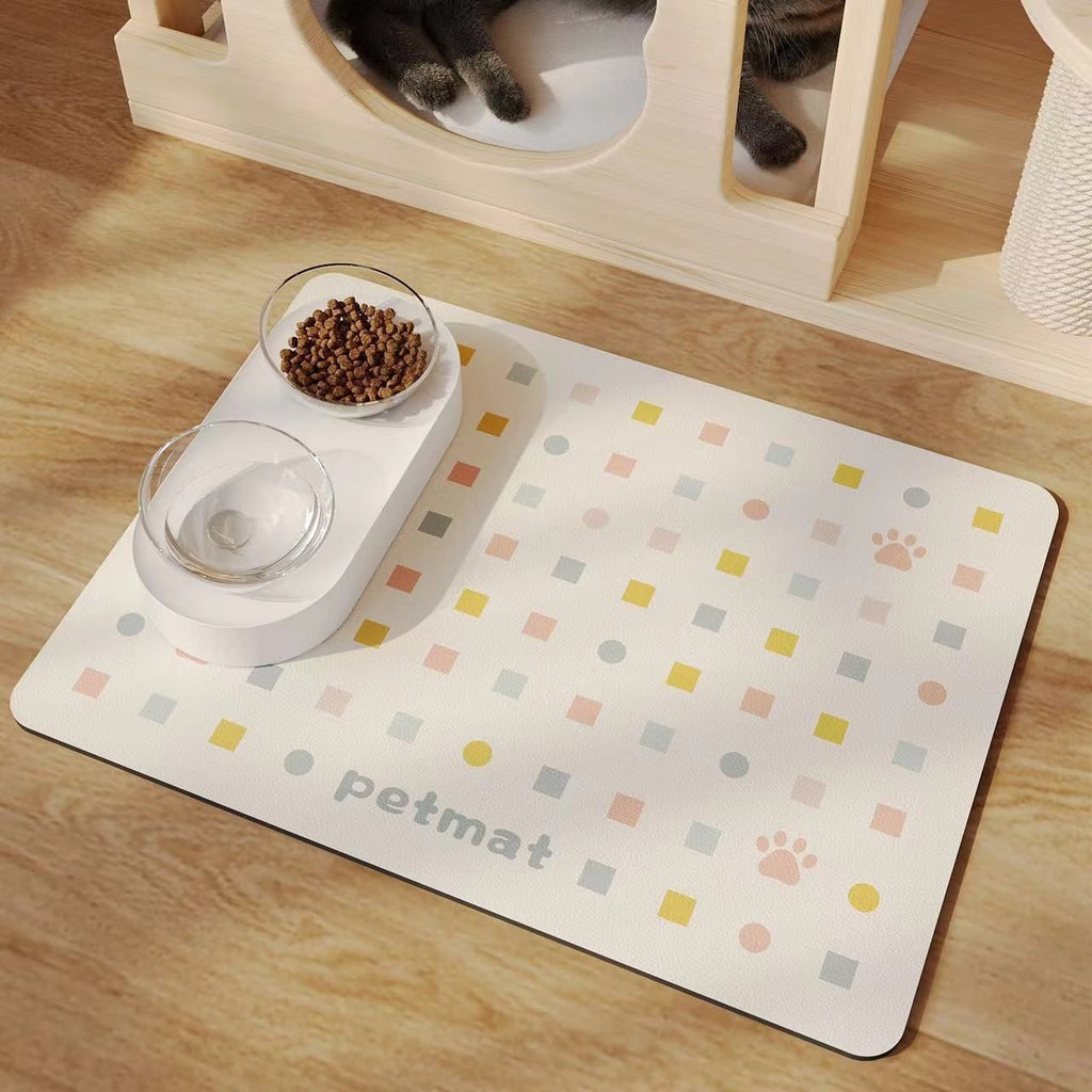 M-sized waterproof and splash proof, catching spilled food and water stains, protecting wooden floors from stains