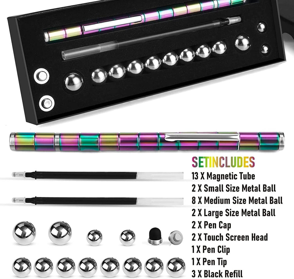 Magnetic Fidget Toy Pen - Decompression Gift for Teenagers & Kids this magnetic pen is not only a water pen