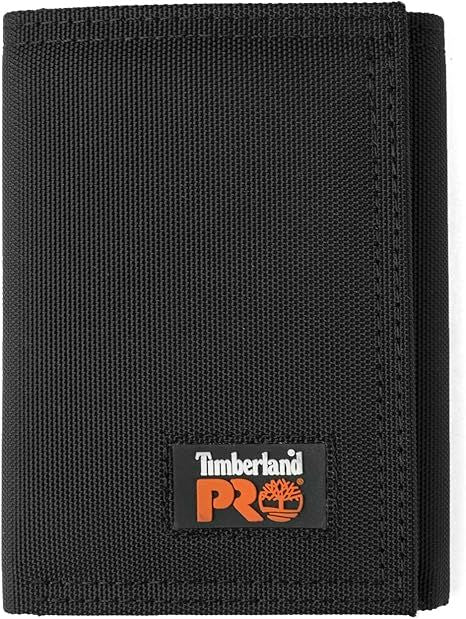 Men's Cordura Nylon RFID Trifold Wallet with ID Window