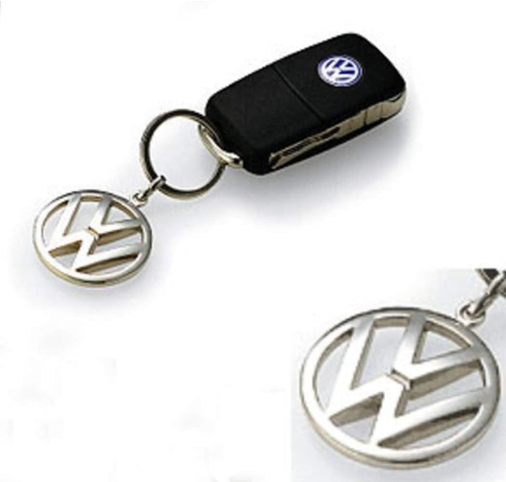 Metal Key Chain Keyring Fob Silver