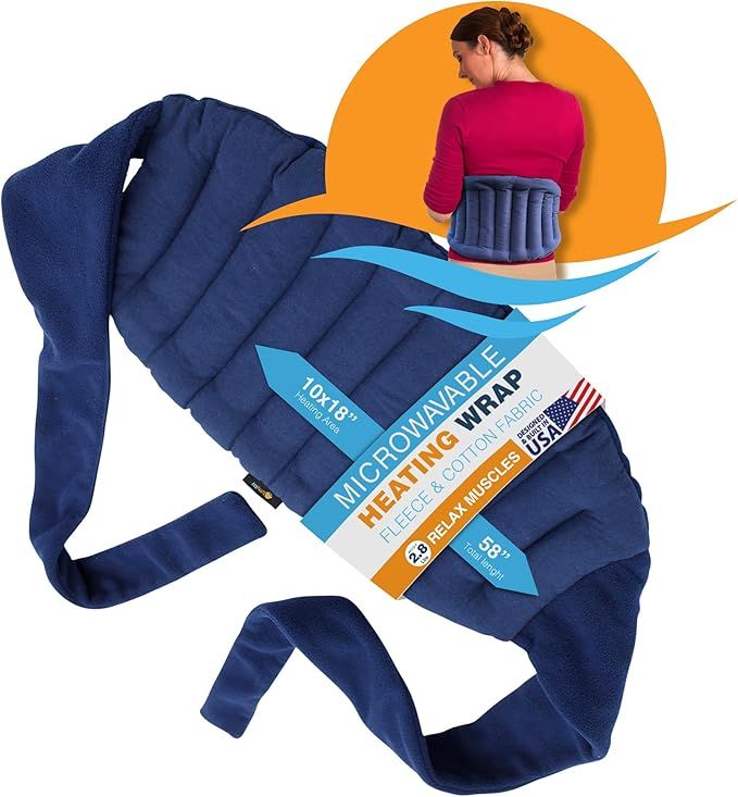 Microwave Heating Pad  Moist Hot Cool Bean  Neck