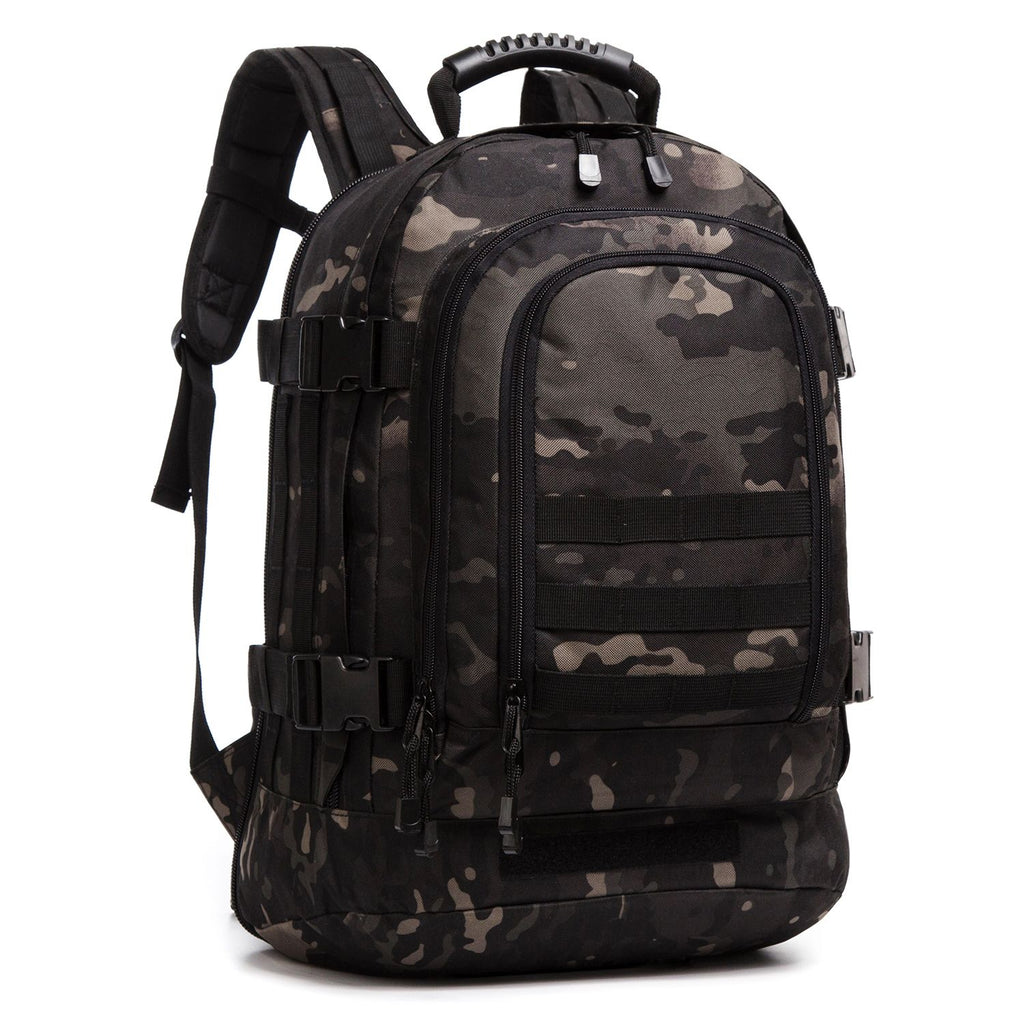 Military Bug Out Bag Expandable Backpack Tactical Daypack With Waist Strap for Outdoor Hiking Hunting