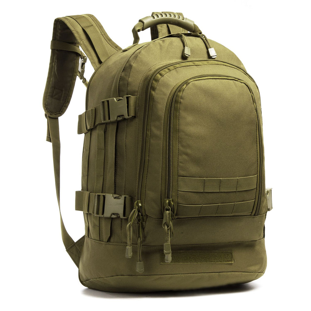 Military Outdoor Backpack Expandable Backpack Tactical Daypack With Waist Strap for Hiking Hunting Outdoor