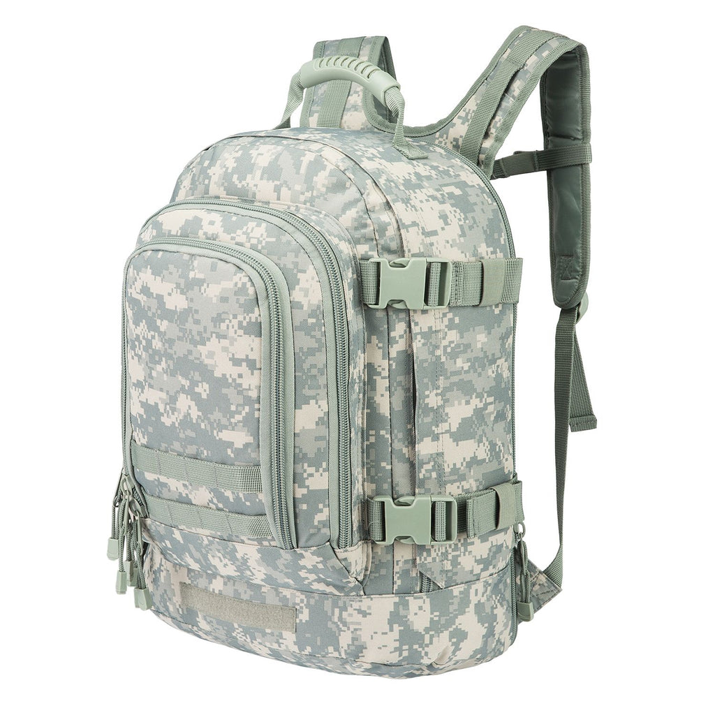 Military Outdoor Backpack Expandable Backpack Tactical Daypack With Waist Strap for Hiking Hunting Outdoor