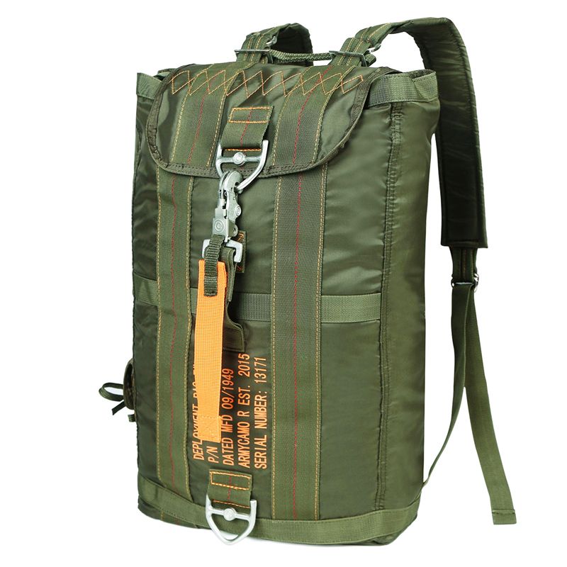 Military Tactical Backpack with Parachute Buckle, 600D Lightweight Hiking Daypack with Multiple Pockets, Weather-Resistant Outdoor Backpack for Camping, Travel, Trekking and Daily Carry