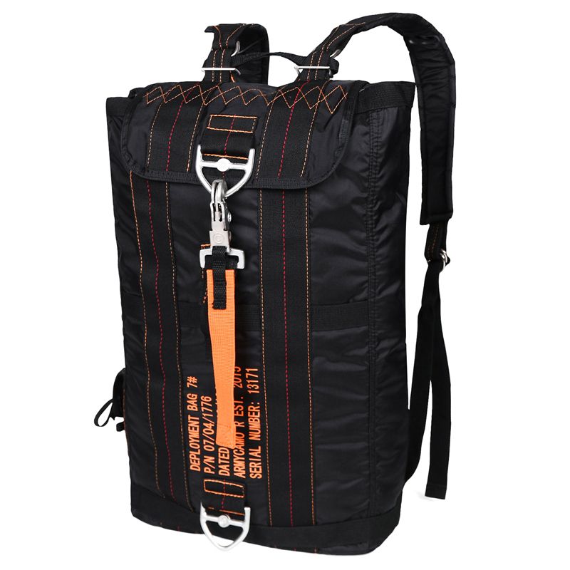 Military Tactical Backpack with Parachute Buckle, 600D Lightweight Hiking Daypack with Multiple Pockets, Weather-Resistant Outdoor Backpack for Camping, Travel, Trekking and Daily Carry