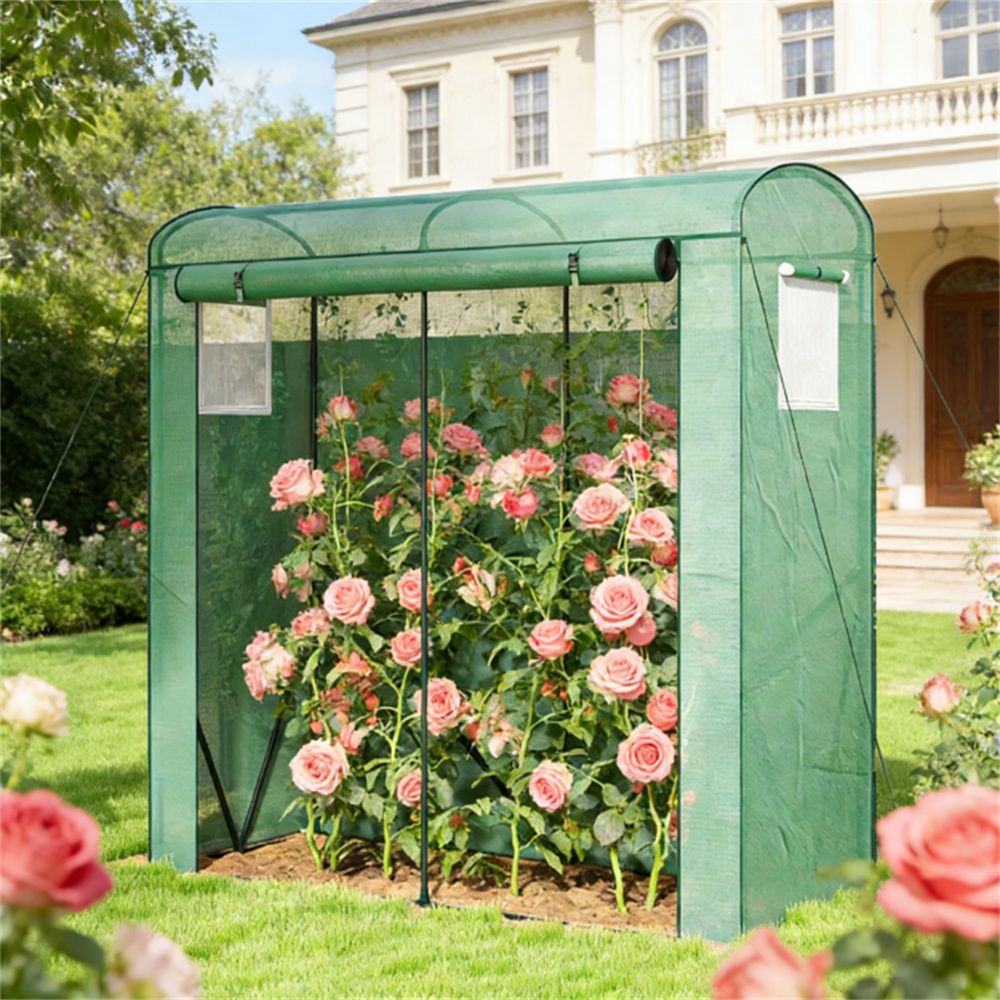 Mini greenhouse, portable greenhouse, planting rack, plant rack, green